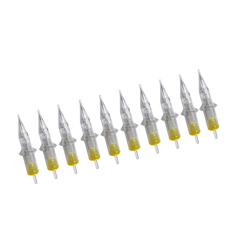 BIGWASP بيغ واسب 50 قطعة من إبر الوشم القابلة للتصرف المتنوعة، دائرية الظل مختلطة 3RS 5RS 7RS 9RS 11RS (50 قطعة #12 معيار RS) - Image 1